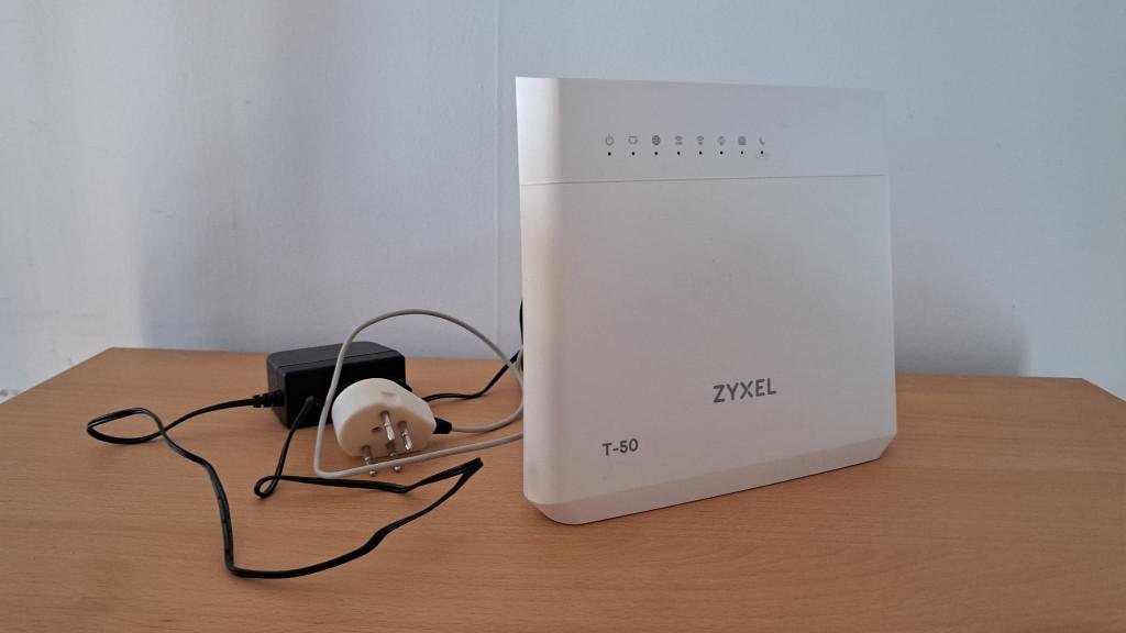 zyxel T-50 router, Ophalen, Gebruikt, Router met modem, Zyxel