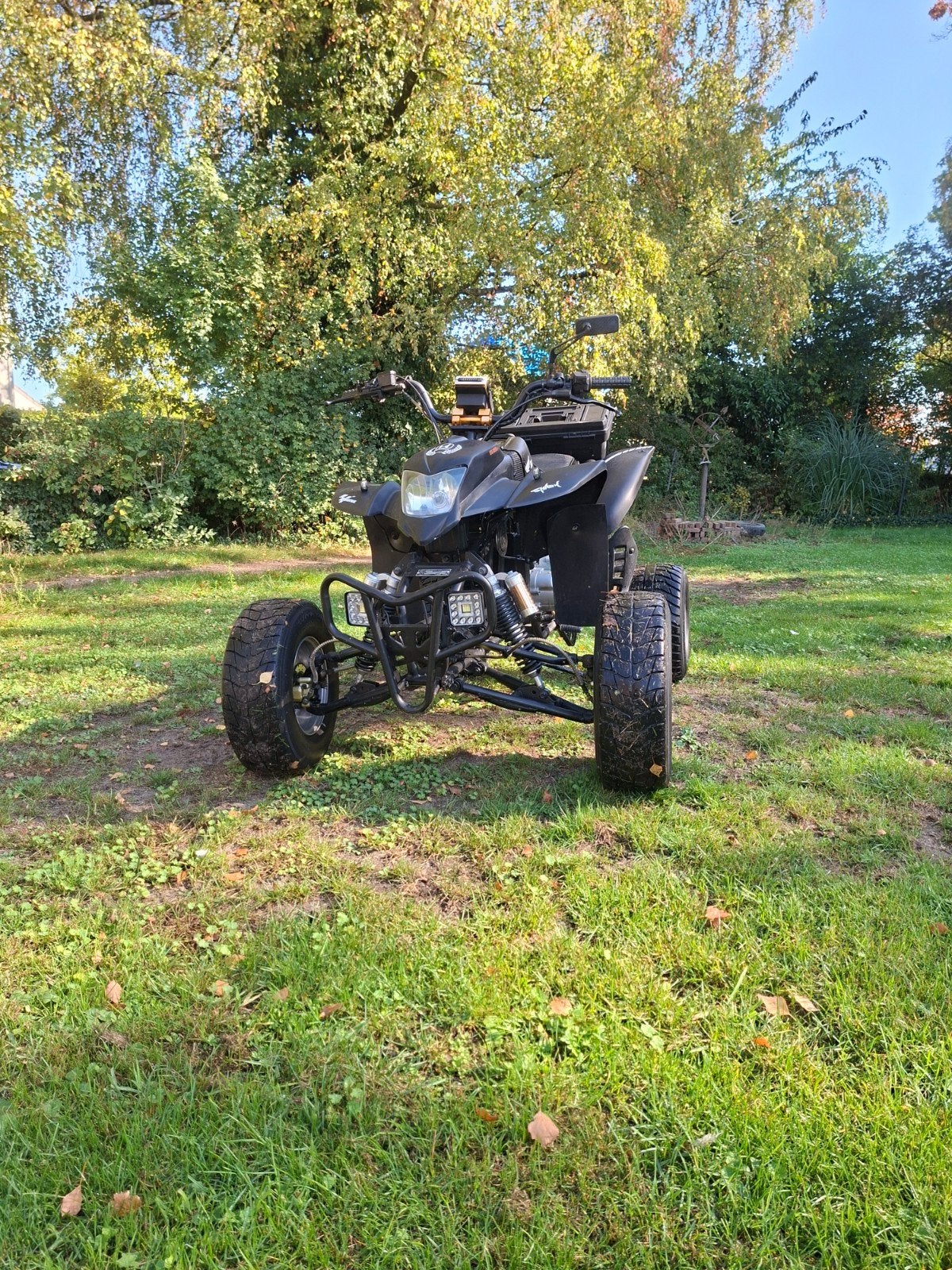 250cc quad op auto kenteken, 250 cc, 11 kW of minder, 1 cilinder