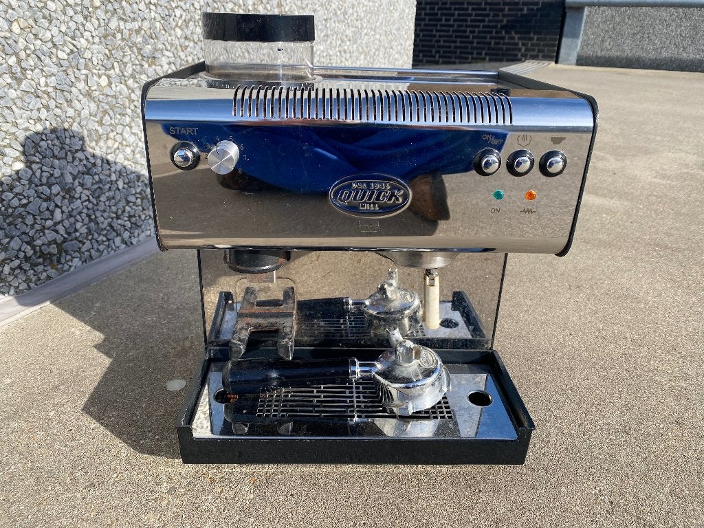 Quick Mill 2835 espressomachine, Witgoed en Apparatuur, Ophalen of Verzenden, Zo goed als nieuw, Espresso apparaat, Koffiebonen