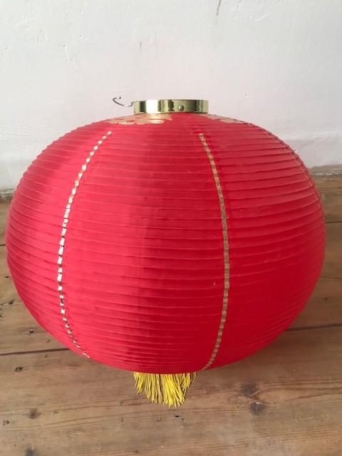 Grote Chinese lampion, Ophalen, Zo goed als nieuw, Versiering, Overige