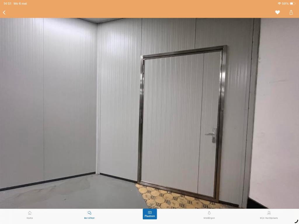 Loopdeur Sandwichpanelen, Ophalen, Metaal, 120 cm of meer, 215 cm of meer