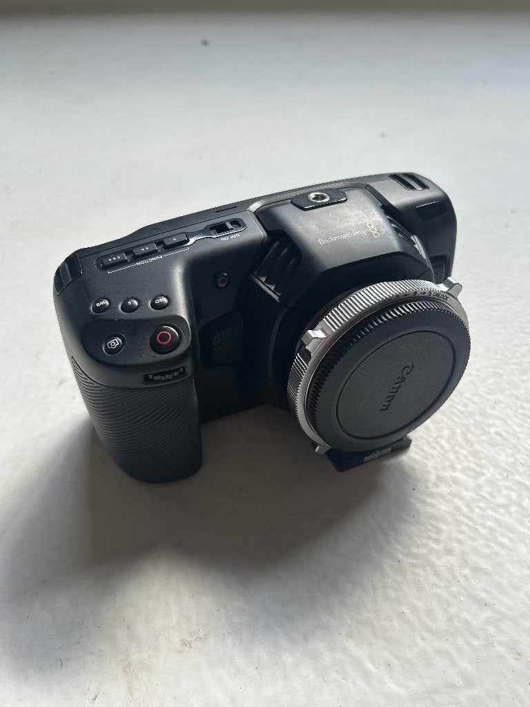 Blackmagic Pocket Cinema Camera 4K + metabones converter, Overige merken, Gebruikt, Overige soorten, Camera