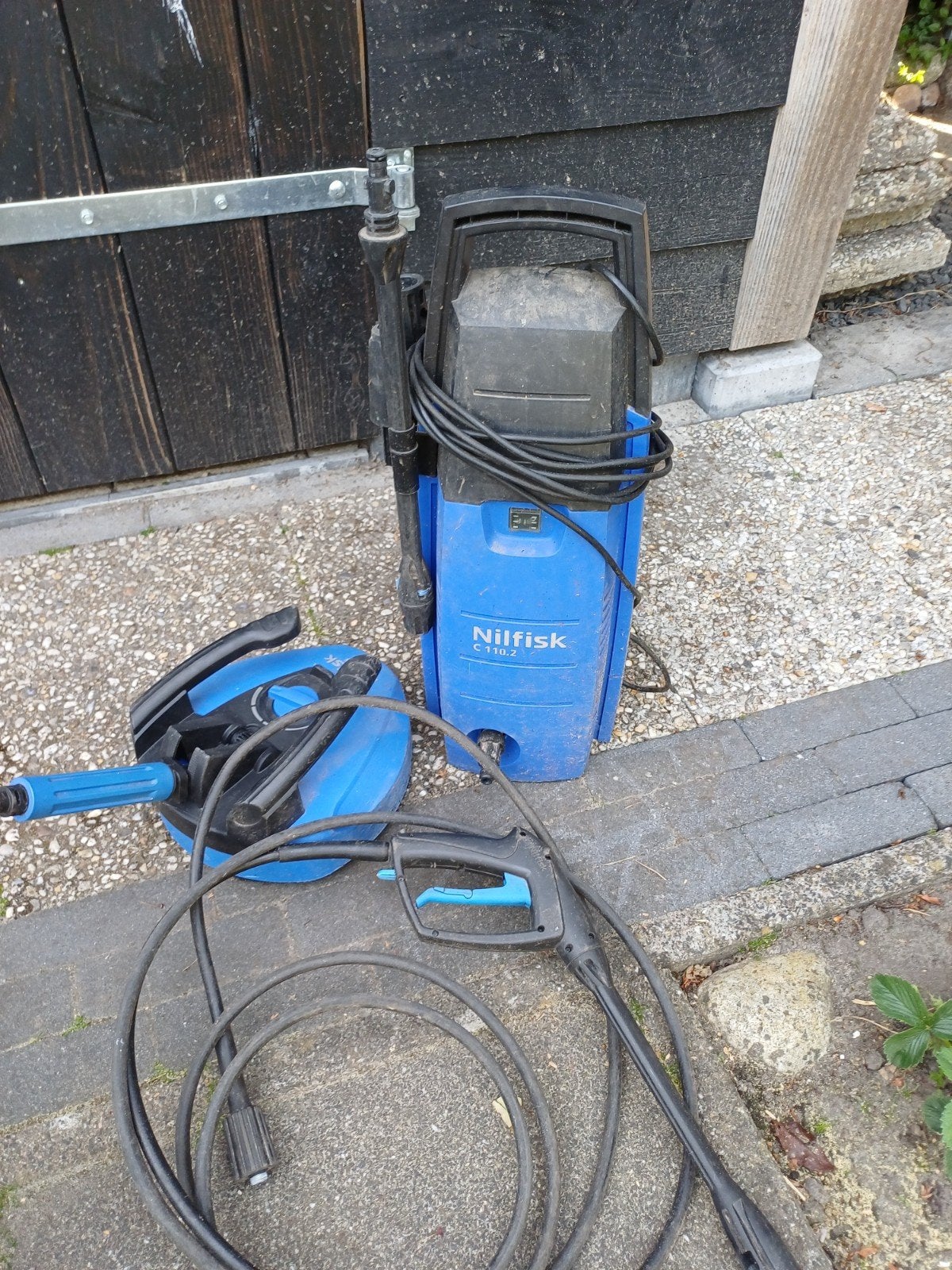 Hogedrukreiniger Nilfisk, Tuin en Terras, Hogedrukreinigers, Ophalen, Gebruikt, Elektrisch