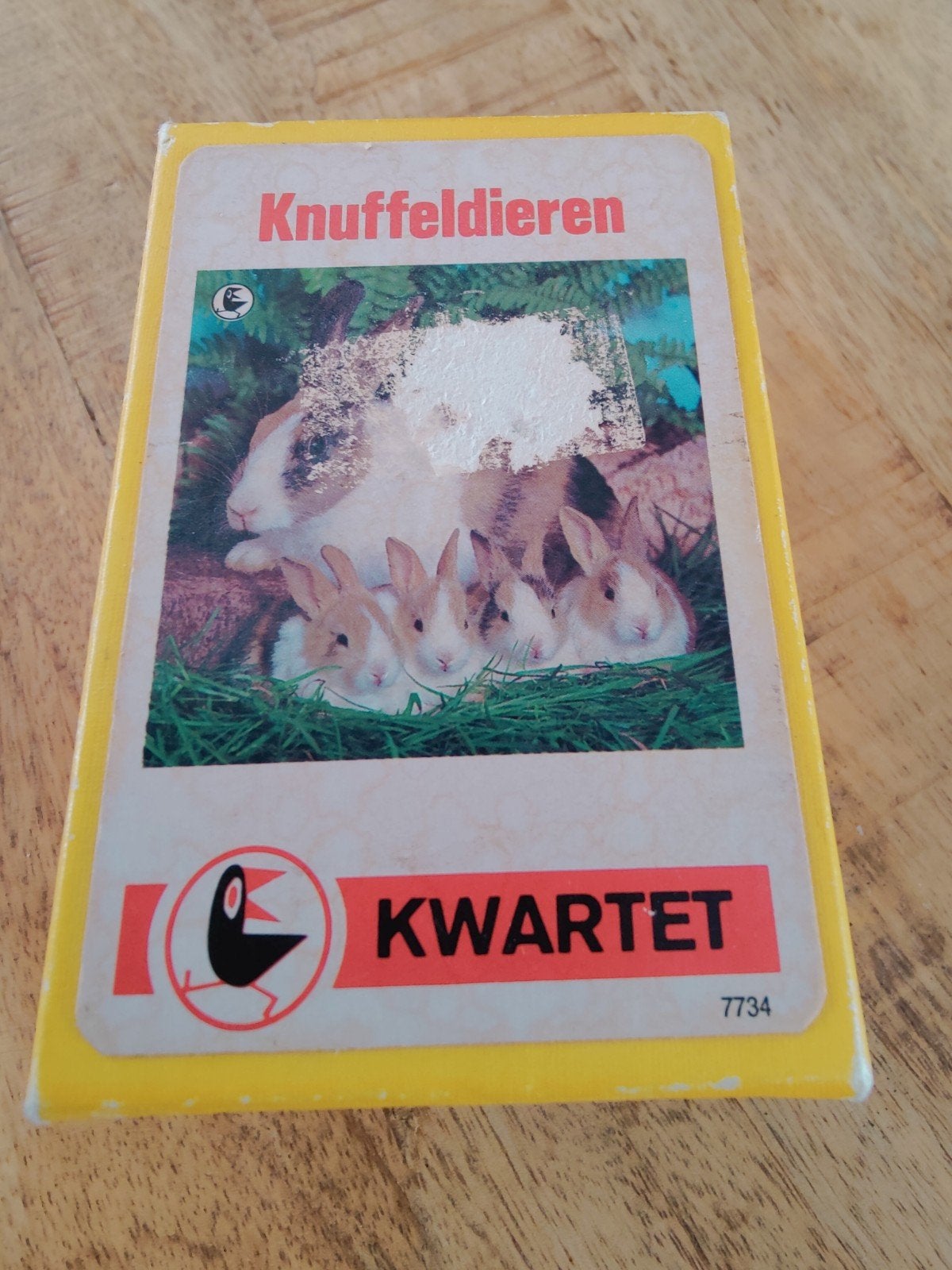 vintage Knuffeldieren Kwartetspel - Otto Maier Benelux, Ophalen of Verzenden, Gebruikt, Overige soorten, Overige typen