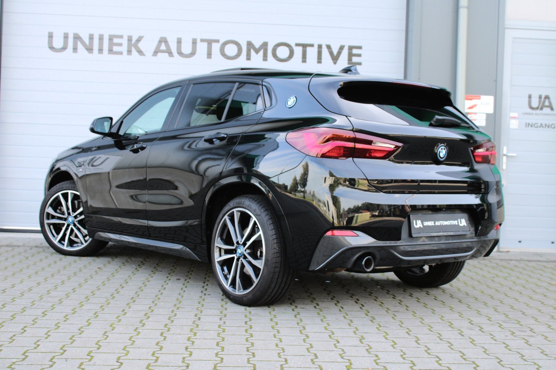 BMW X2 XDrive25e HIGH EXECUTIVE M SPORT PRO | HEAD UP | PANO, Auto's, Automaat, Dealer onderhouden, X2, Gebruikt
