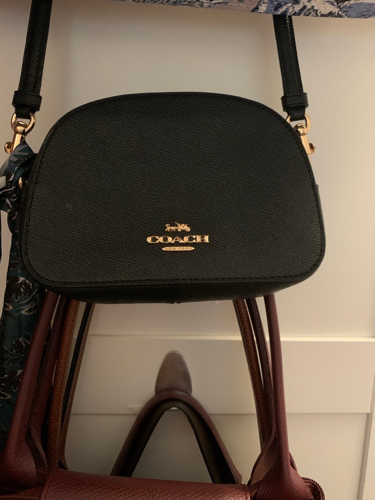 Authentic Coach Mini Tasje - Zwart, Ophalen, Zo goed als nieuw, Zwart, Schoudertasje