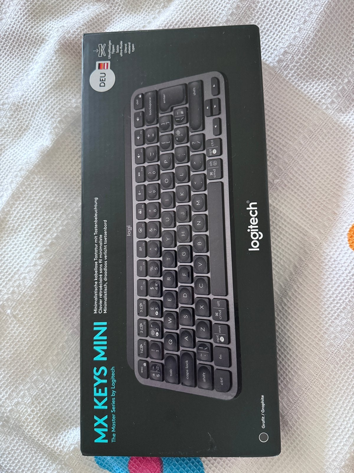 Logitech Mx keys mini nieuw Qwertz, Computers en Software, Toetsenborden, Ophalen, Overige indelingen, Zo goed als nieuw