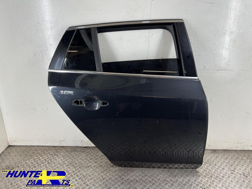 Portier rechtsachter grijs 492-46 Volvo V60 I ('10-'18), Gebruikt, Deur, Achter, Ophalen of Verzenden