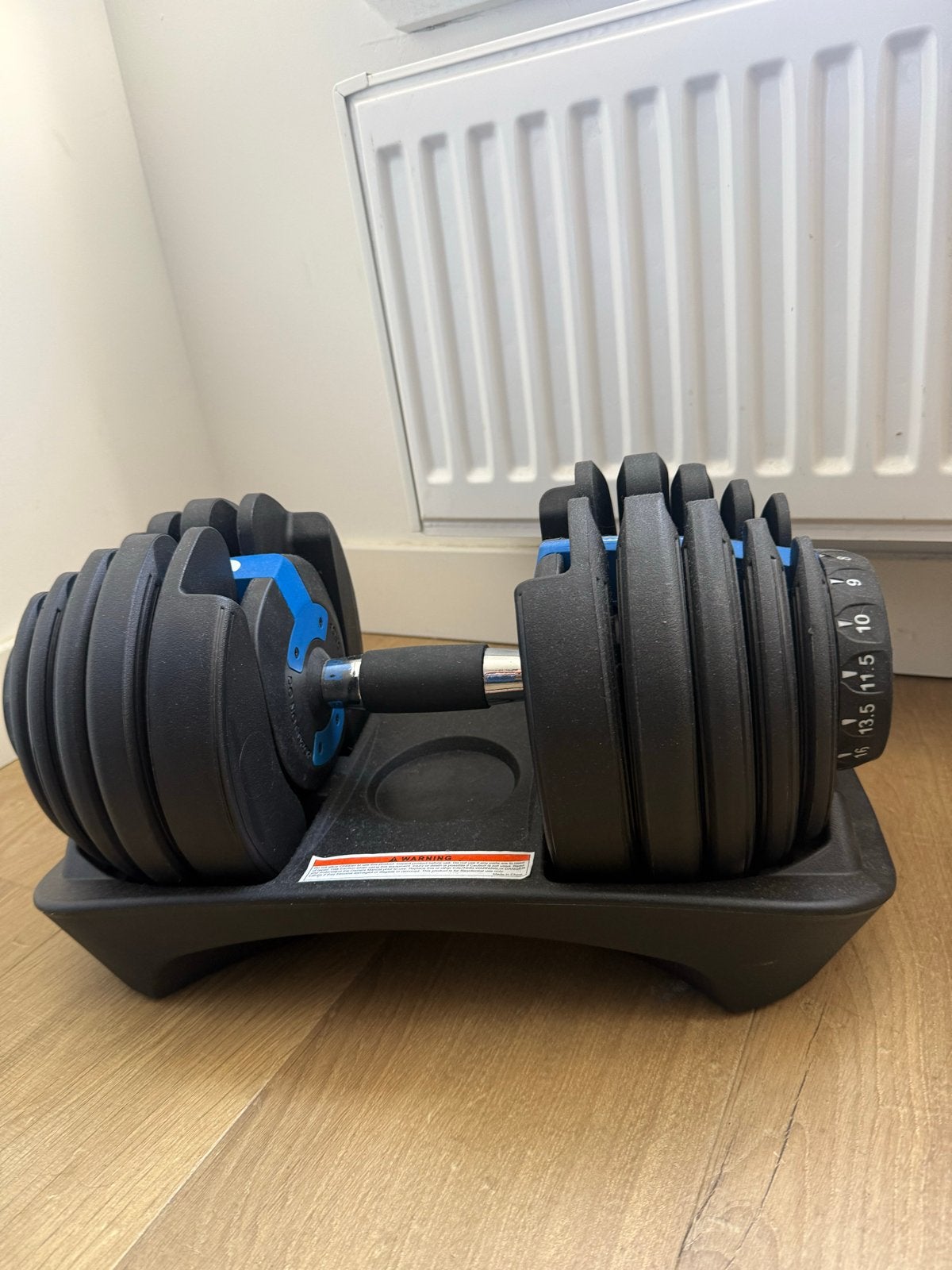 Verstelbare Dumbbell - Trayde Direct (tot 24 kg), Sport en Fitness, Ophalen of Verzenden, Zo goed als nieuw, Armen, Dumbbell