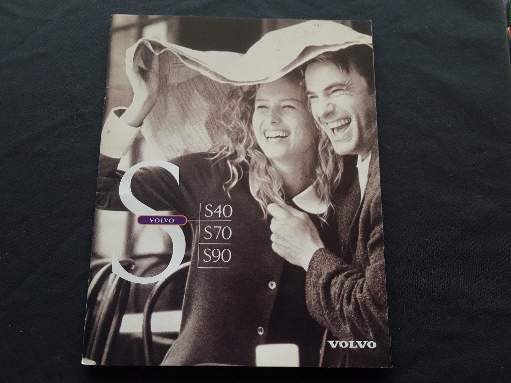 brochure VOLVO series S40 S70 S90 1997 - 60 p. dik boekwerk, Ophalen of Verzenden, Zo goed als nieuw, Overige merken