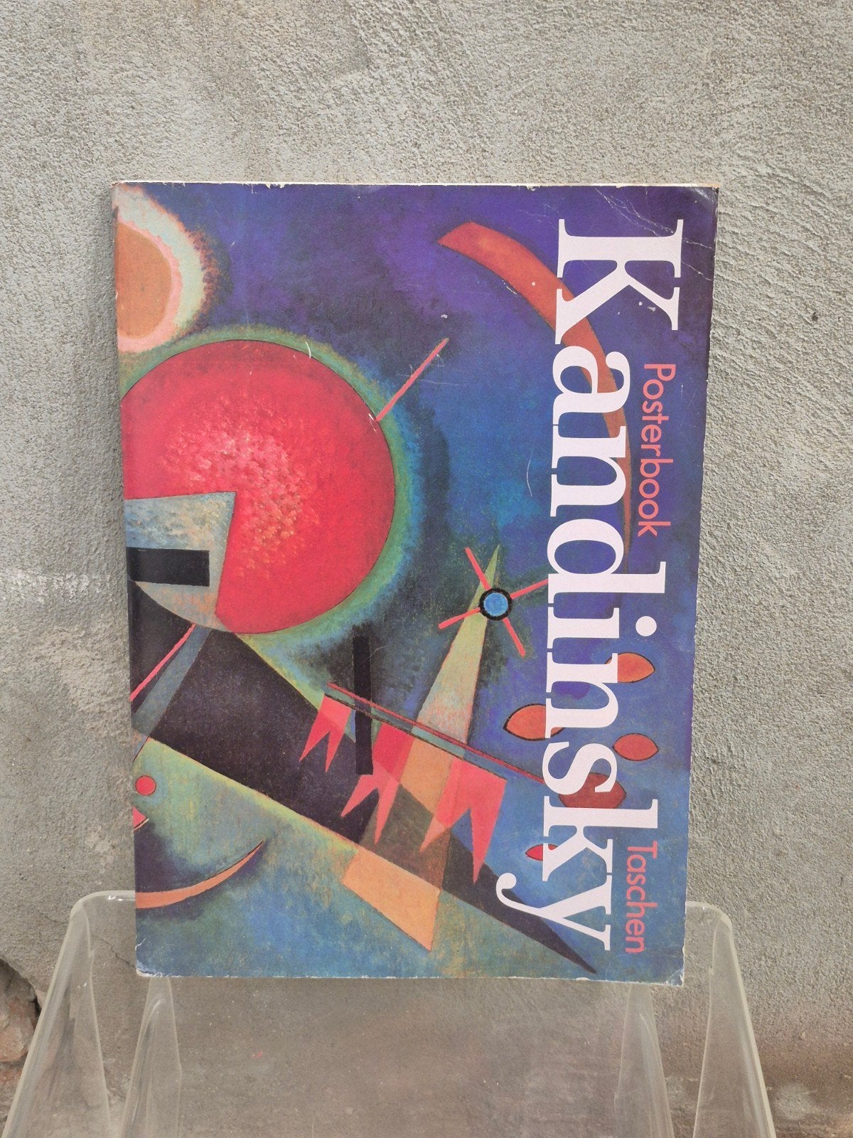 Kandinsky posterbook naslagwerk met 6 posters van 31x44cm, Gelezen, Taschen, Ophalen of Verzenden, Schilder- en Tekenkunst