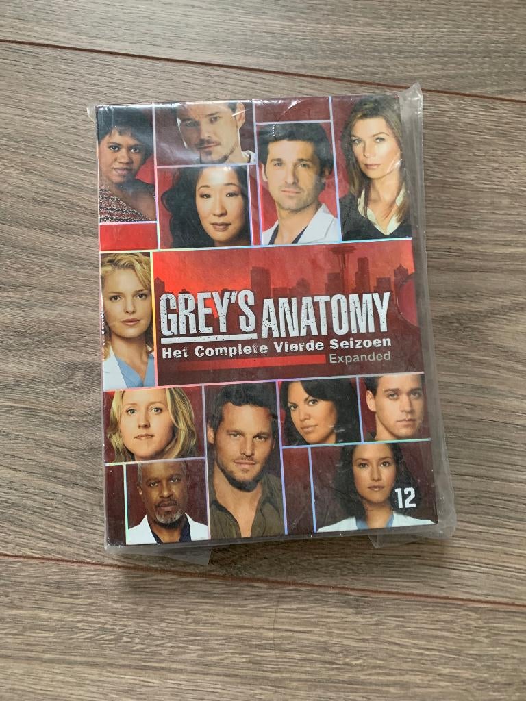 Grey's Anatomy (seizoen 4) nieuw, Cd's en Dvd's, Boxset, Drama, Ophalen of Verzenden, Nieuw in verpakking