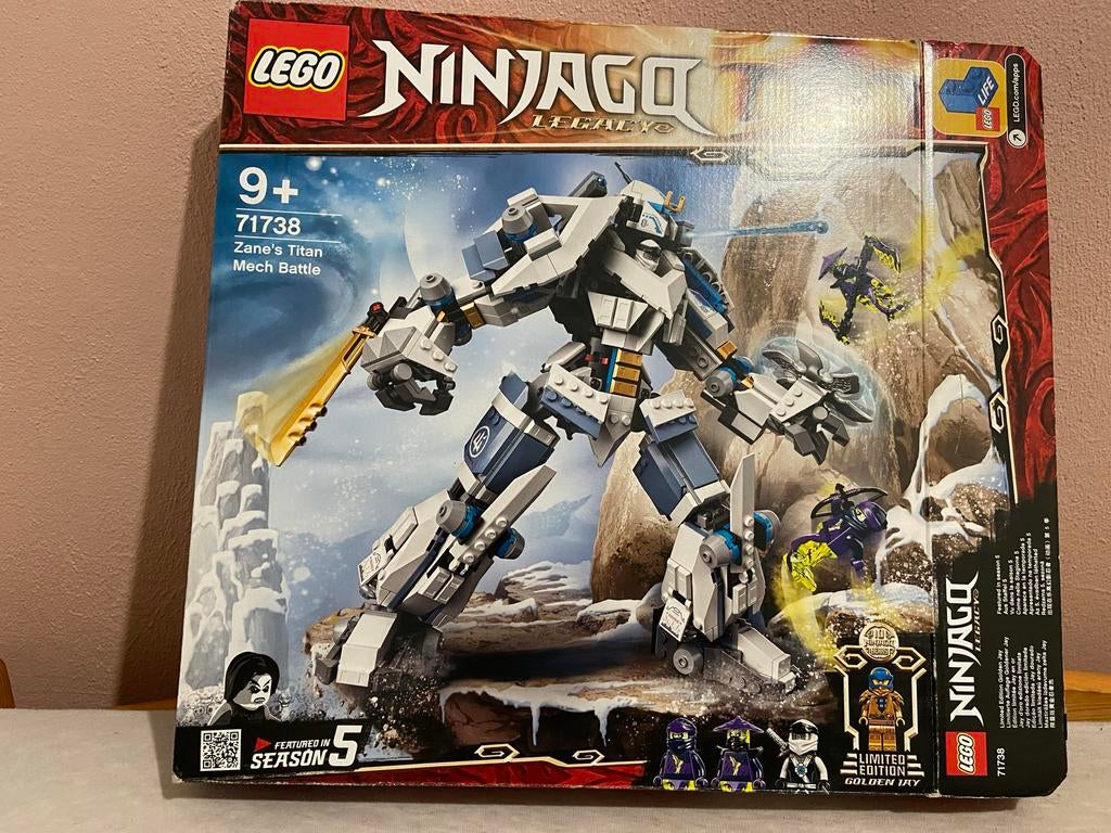 LEGO Ninjago Zane's Titanium Mecha Duel (71738) - Nieuw, Ophalen of Verzenden, Nieuw, Complete set, Lego