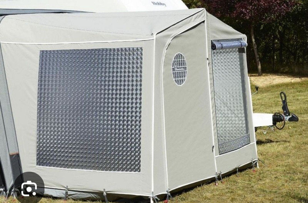 Isabella annex 250 grey uitbouw tent, Ophalen, Zo goed als nieuw