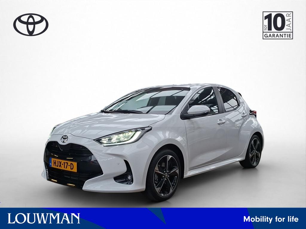 Toyota Yaris 1.5 Hybrid 130 Executive Stuurverwarming | Stoe, Auto's, Toyota, 450 kg, Gebruikt, Euro 6, Wit