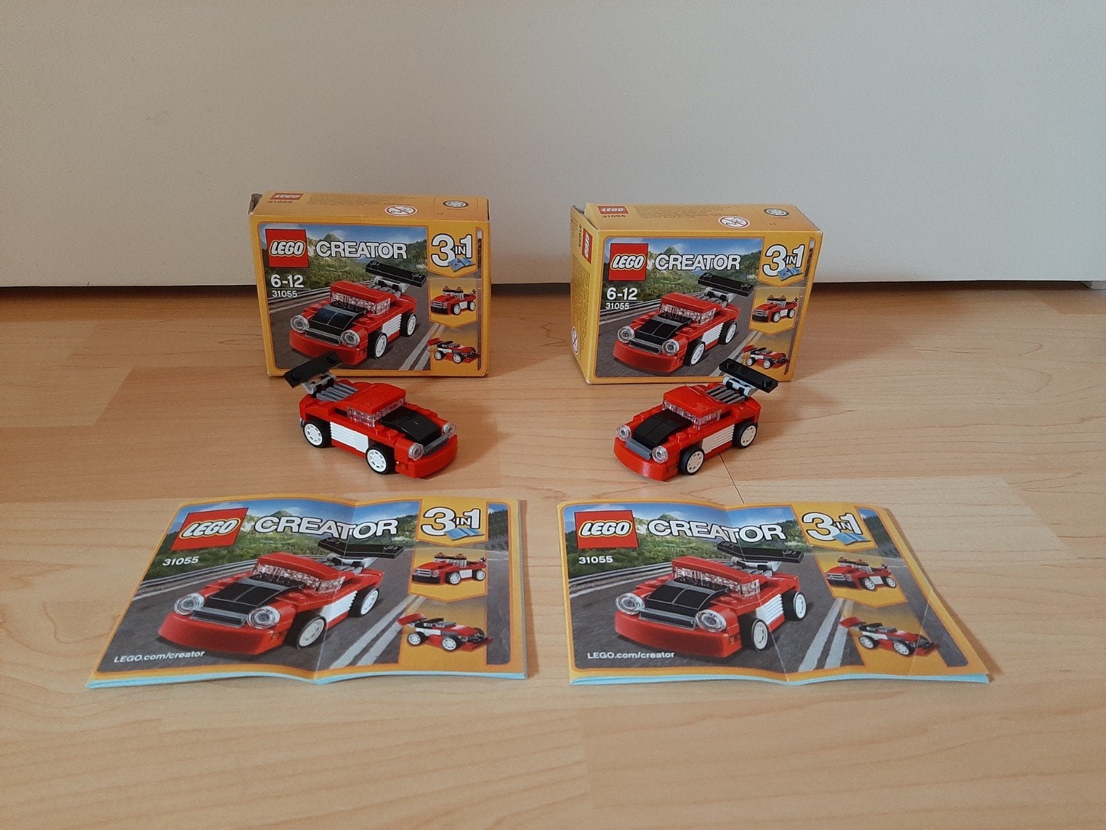 Lego Creator 31055 (2x), Lego, Compleet, Ophalen of Verzenden, Zo goed als nieuw