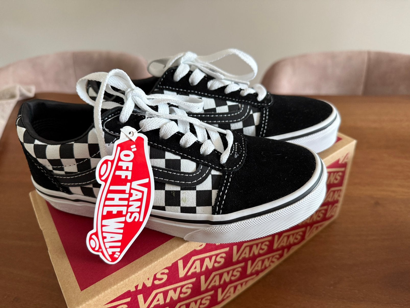 Vans maat 32 zwart wit geblokt NIEUW, Ophalen of Verzenden, Nieuw, Jongen of Meisje, Schoenen