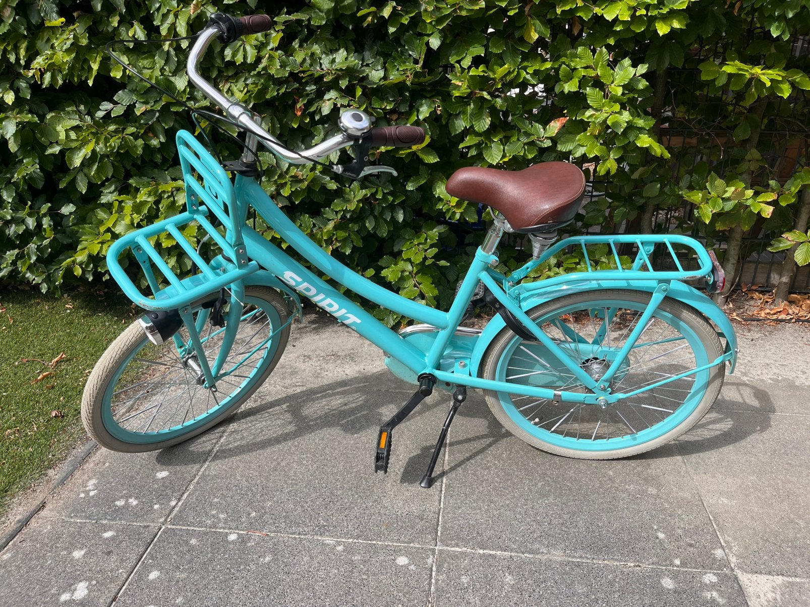 Spirit 20 inch meisjesfiets – 3 versnellingen – nette fiets, Ophalen, Terugtraprem, Versnellingen, Zo goed als nieuw