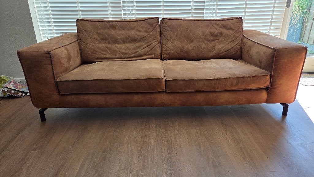 Bank, Ophalen, Gebruikt, Driepersoons, 75 tot 100 cm