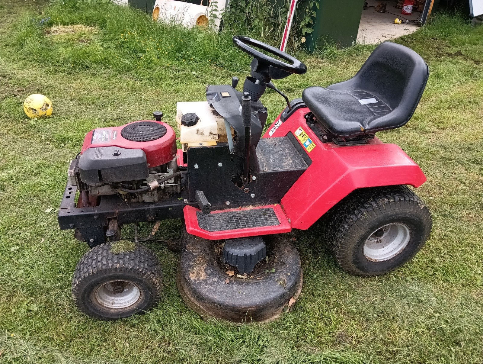 Zitmaaier motec met 15.5pk, Ophalen, Gebruikt