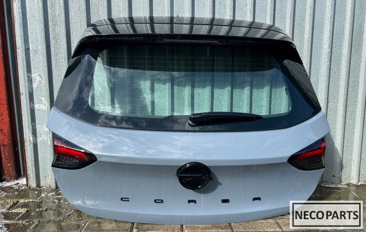 OPEL CORSA F FACELIFT 23 ACHTERKLEP COMPLEET ALLES LEVERBAAR, Auto-onderdelen, Gebruikt, -, -, Ophalen of Verzenden