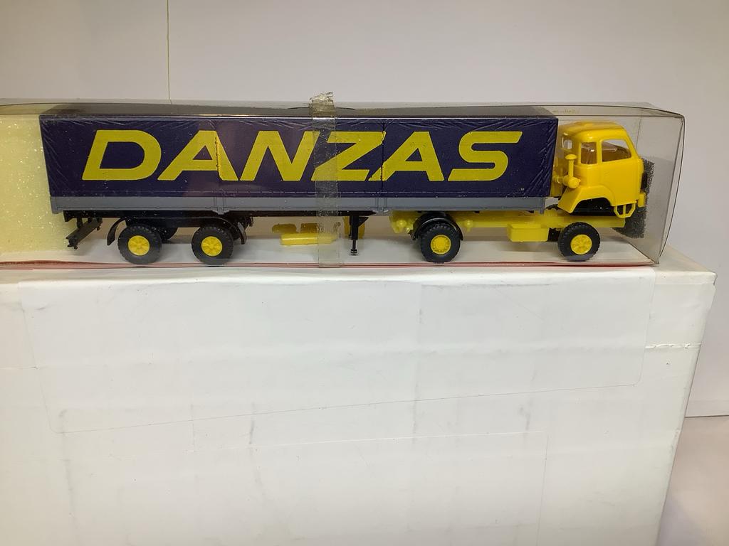 Roskopf Miniatuurmodelle Saurer D 290/330 DANZAS vrachtwagen, Ophalen of Verzenden, Nieuw, Auto, Roco
