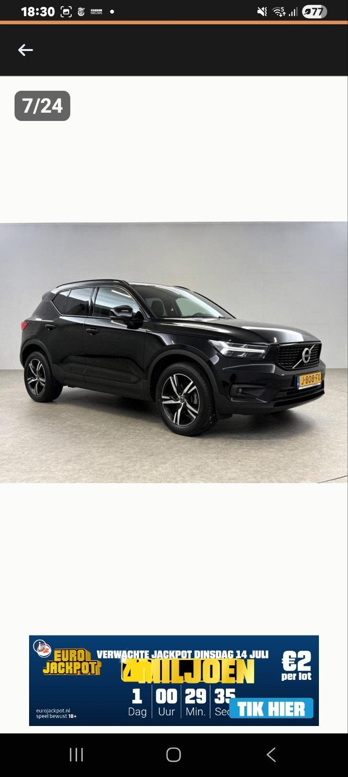 Volvo xc 40 hoedenplank - Nieuw, Ophalen, Nieuw, Volvo