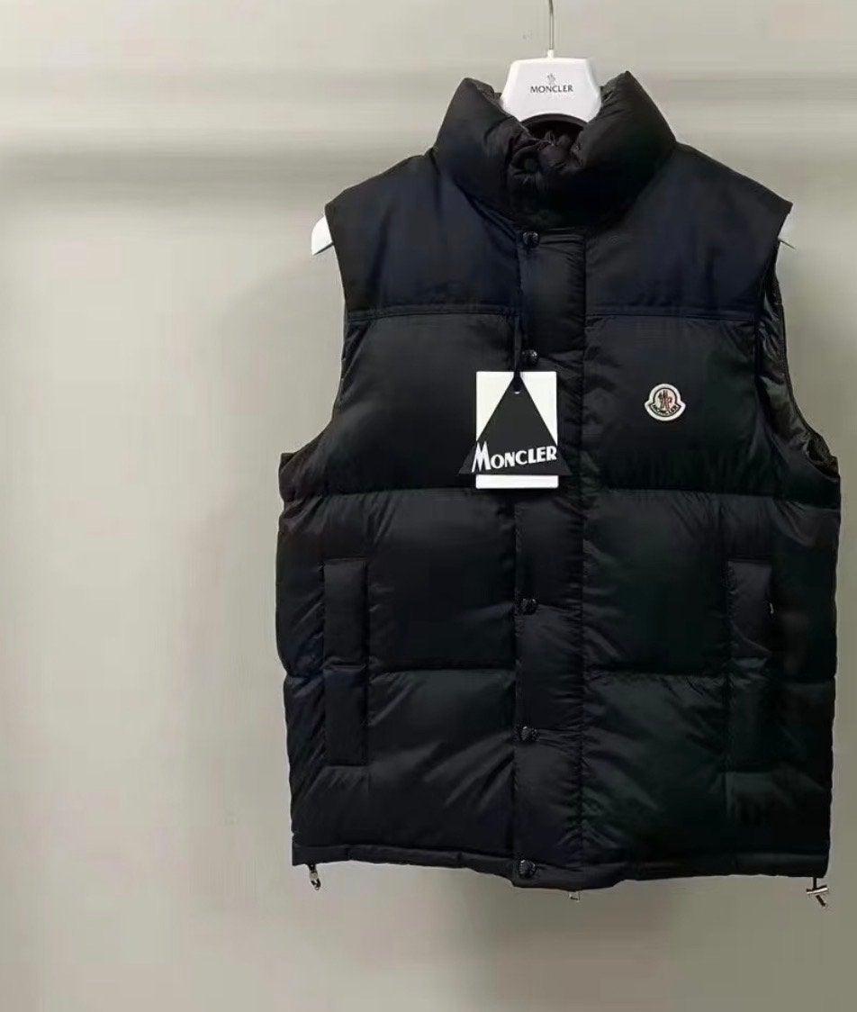 Moncler Bodywarmer - Zwart/Wit - Nieuw, Ophalen of Verzenden, Nieuw, Zwart