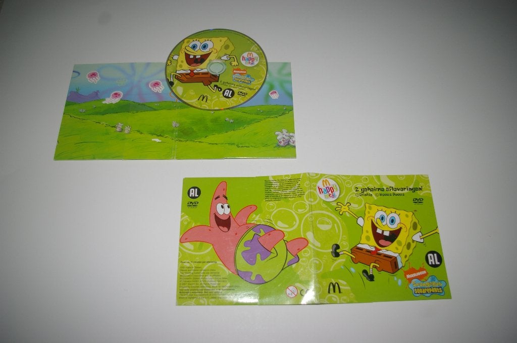 Spongebob DVD Mac Donalds. Happy meal Nieuw 2007, Ophalen of Verzenden, Nieuw