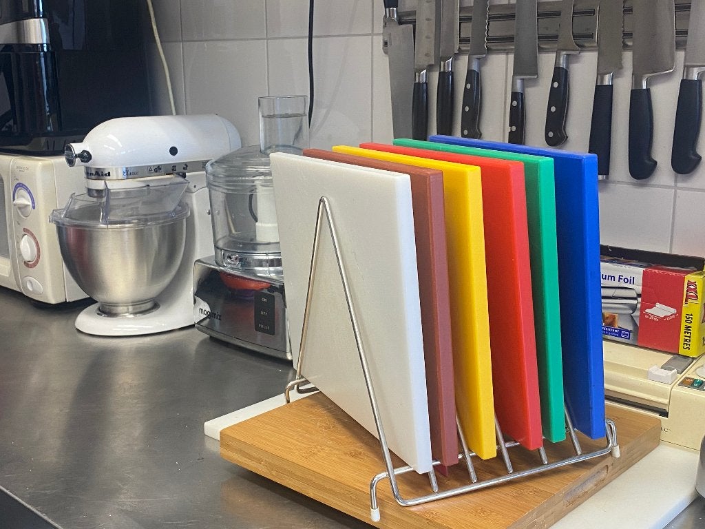 Professionele snijplankenset, Huis en Inrichting, Keuken | Keukenbenodigdheden, Snij-/serveerplank, Ophalen, Zo goed als nieuw