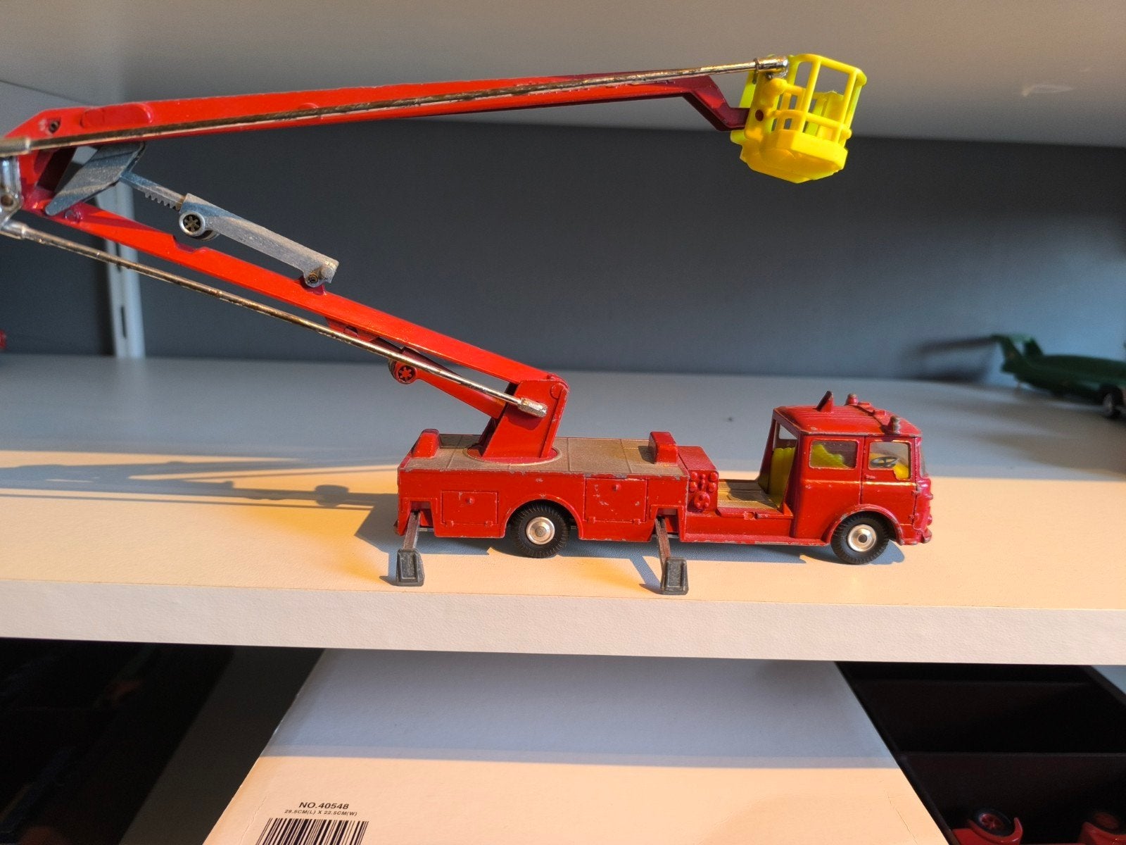 Matchbox Major Pack M-2 Simon Snorkel Brandweerwagen, Ophalen of Verzenden, Gebruikt
