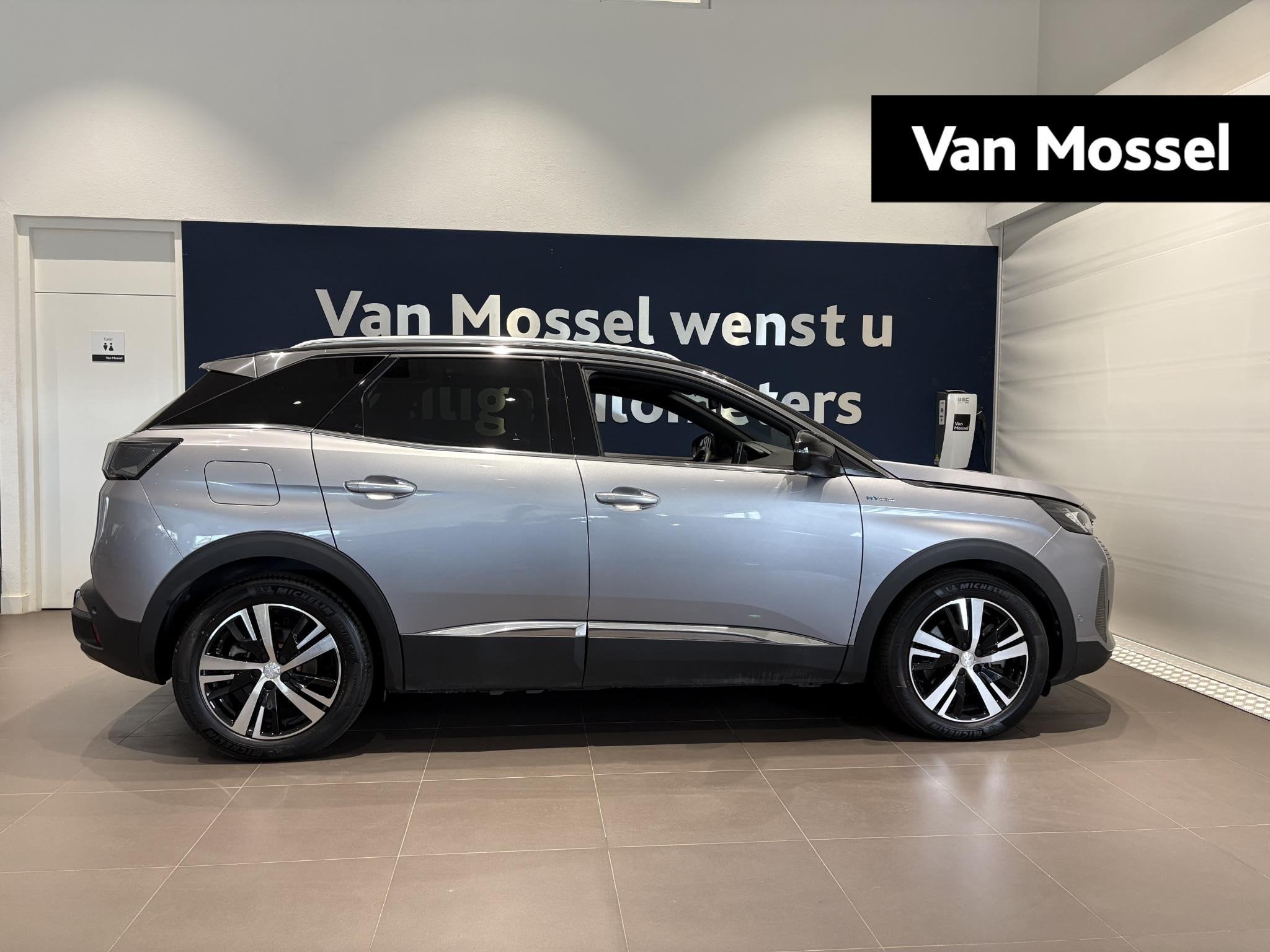 Peugeot 3008 1.6 HYbrid 225 GT, Auto's, 12 maanden, Automatische klimaatregeling, Euro 6, Leder en Stof