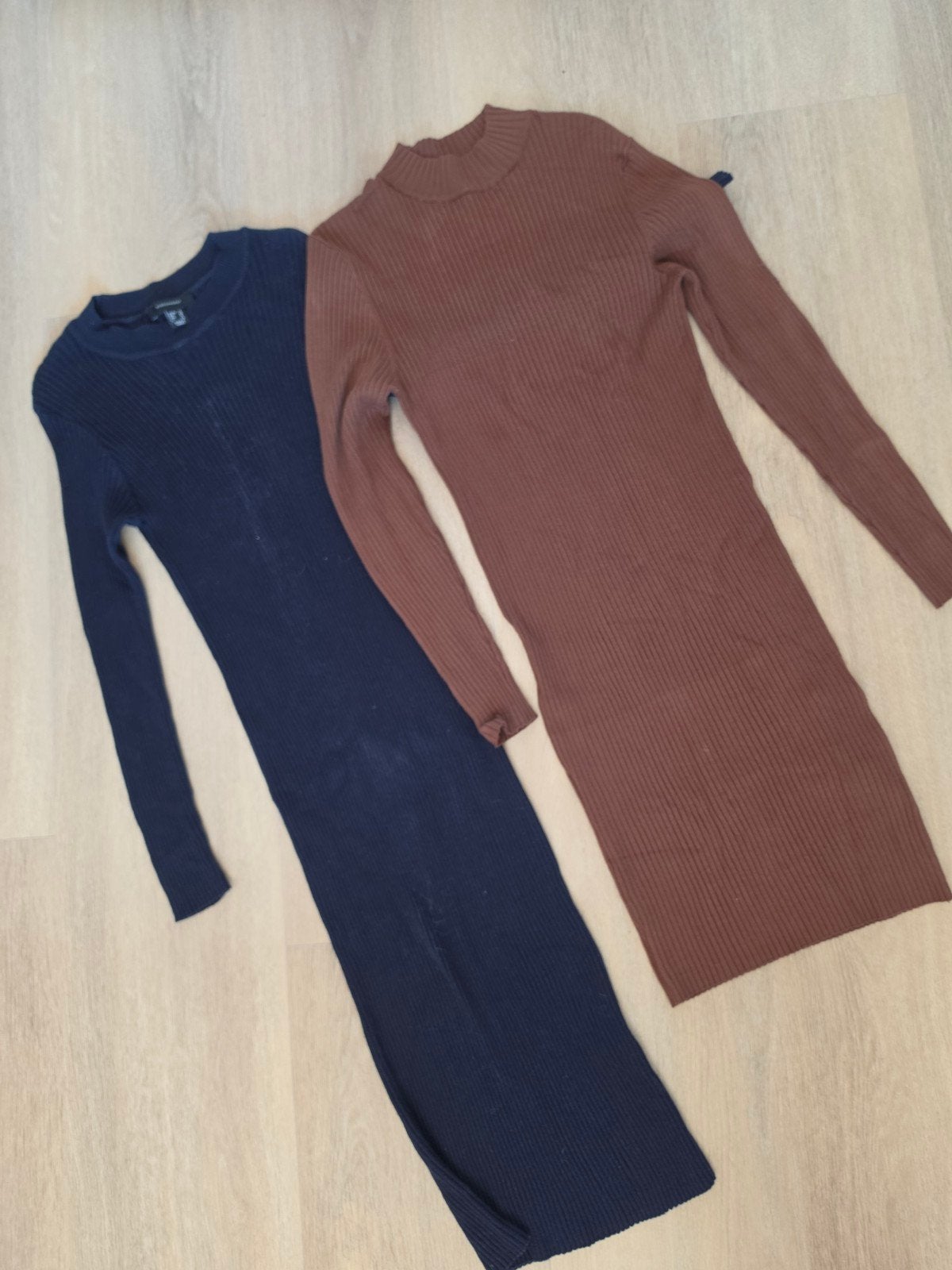 2x jurk lange mouw maat 40, Kleding | Dames, Ophalen of Verzenden, Zo goed als nieuw, Maat 38/40 (M), Zwart