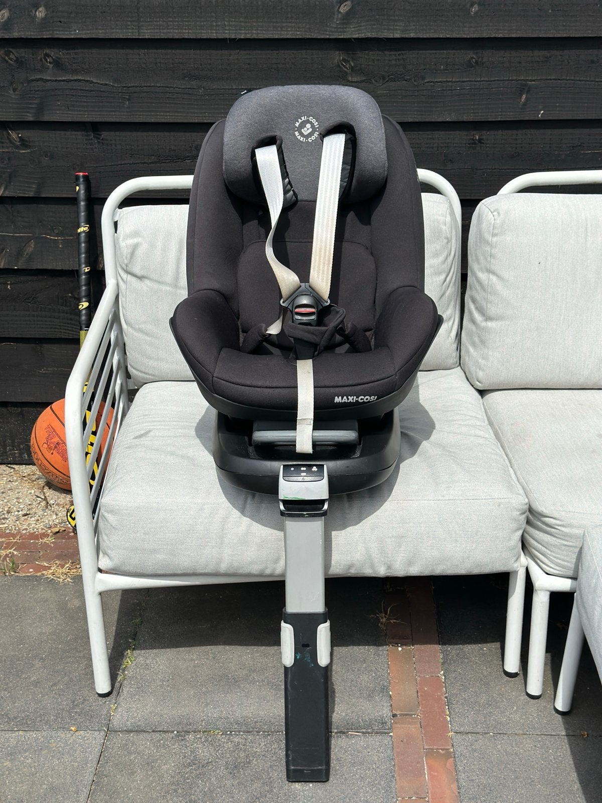 Maxi-Cosi autostoel inclusief FamilyFix base, Ophalen, Gebruikt, Zijbescherming, Isofix
