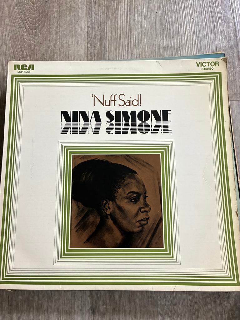 Nina Simone - ‘Nuff Said! LP (1968), Gebruikt, Originele persing, Ophalen of Verzenden, 12 inch