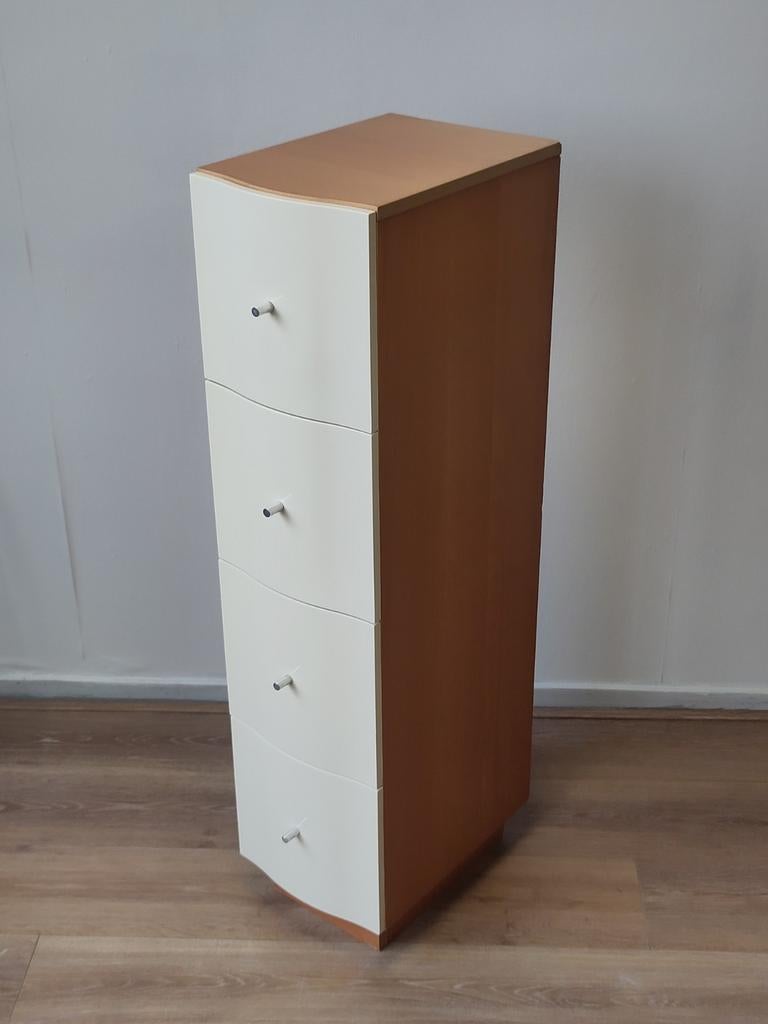 Vintage Ikea Vajer ladekast Tomas Jelinek kastje hout lade, Ophalen, Minder dan 50 cm, Gebruikt, 100 tot 150 cm