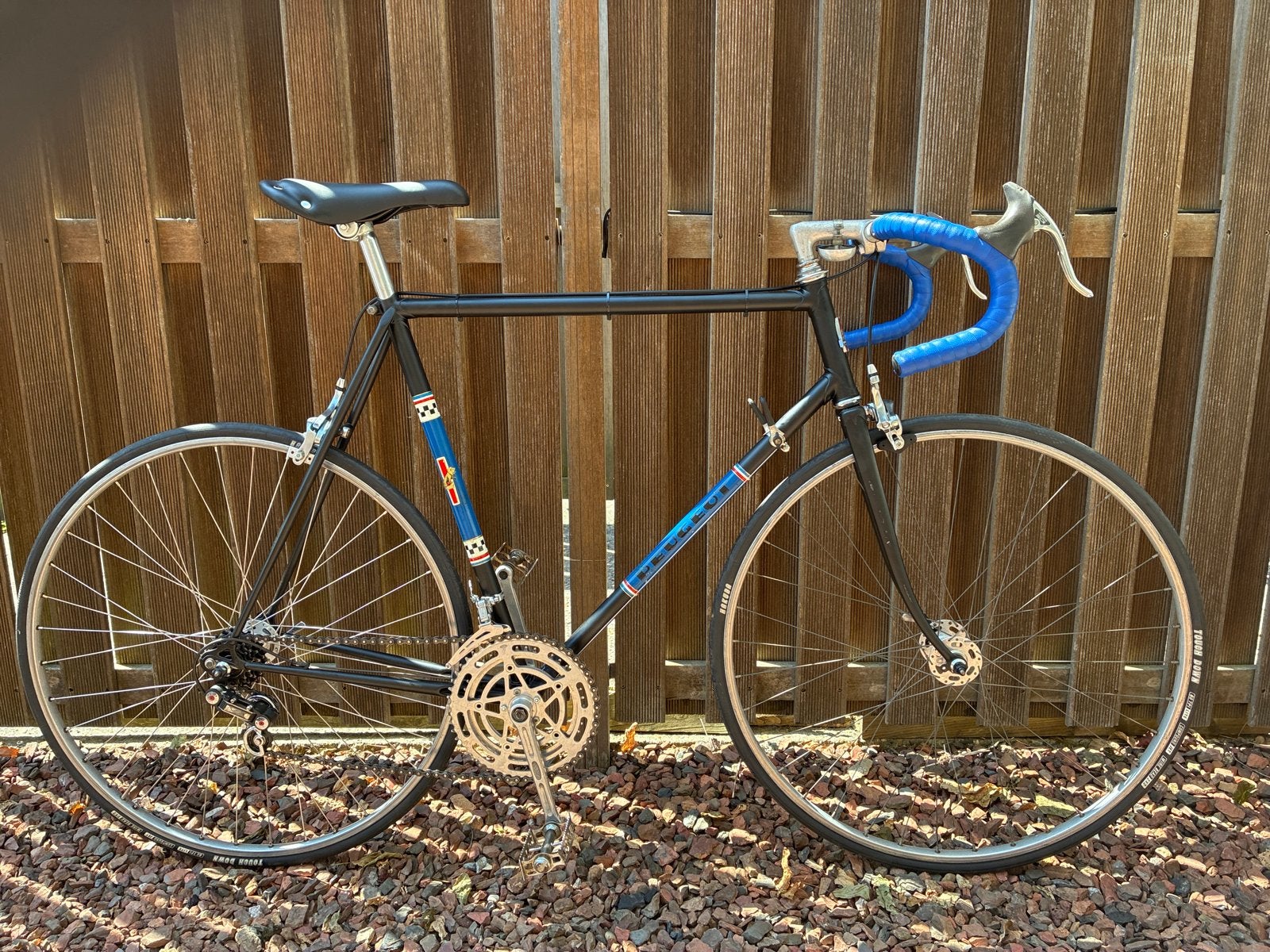 Vintage Peugeot racefiets - rijklaar, Fietsen en Brommers, Fietsen | Racefietsen, 28 inch, Gebruikt, 57 tot 61 cm, Ophalen