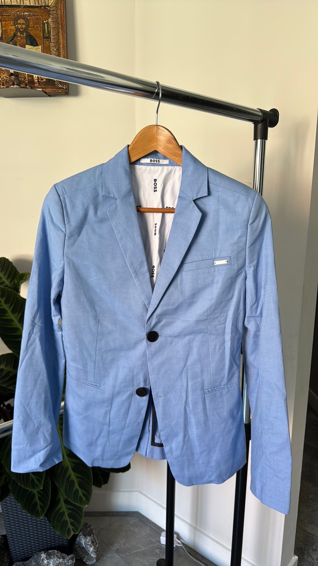 Nieuwe nette Boss blazer jongens, maat 155 13 - 14 jaar, Ophalen of Verzenden, Nieuw, Jongen, Jas