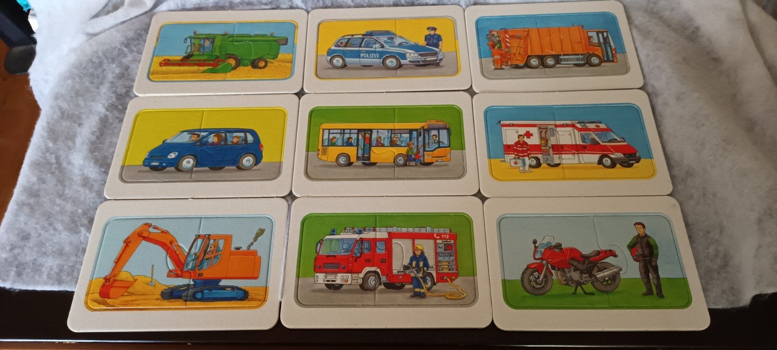 Ravensburger My First Puzzles Voertuigen 2+, Ophalen of Verzenden, Gebruikt, 2 tot 4 jaar