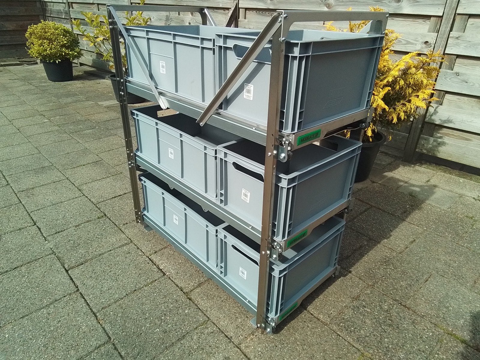 Mobilade uitschuif opbergsysteem 90x48x100 cm, Caravans en Kamperen, Camper-accessoires, Ophalen