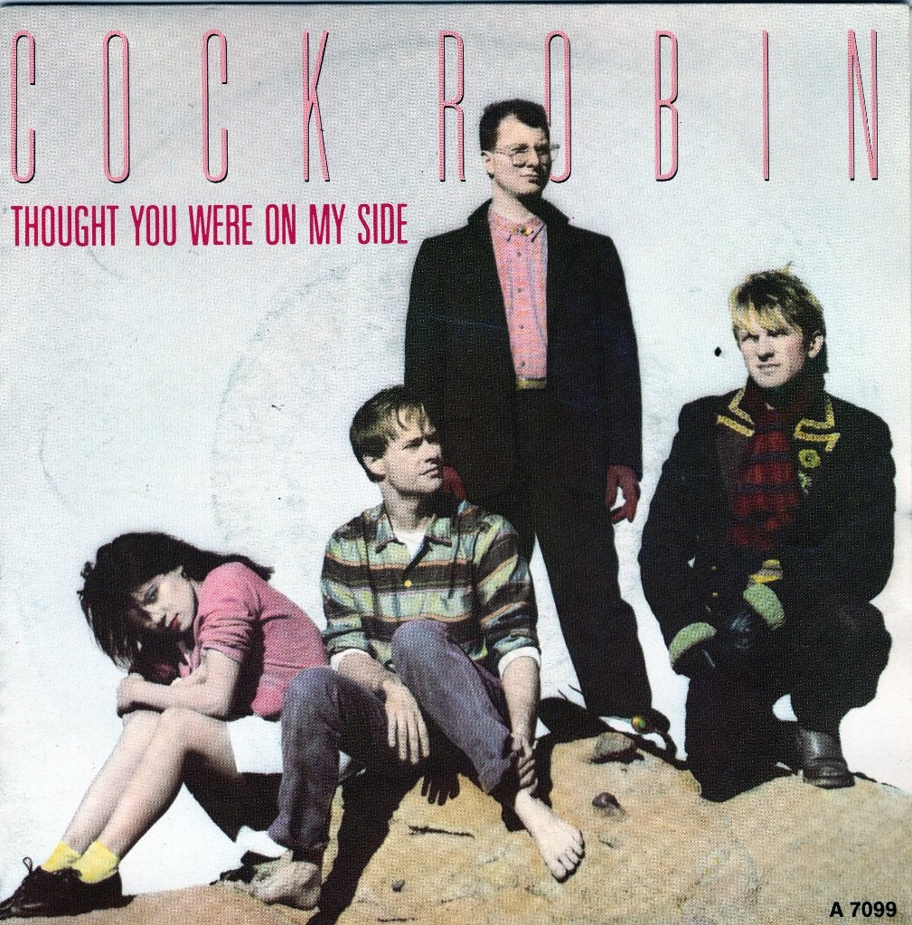 COCK ROBIN  -  Thought you were on my side, Gebruikt, 7 inch, Pop, Fotohoes