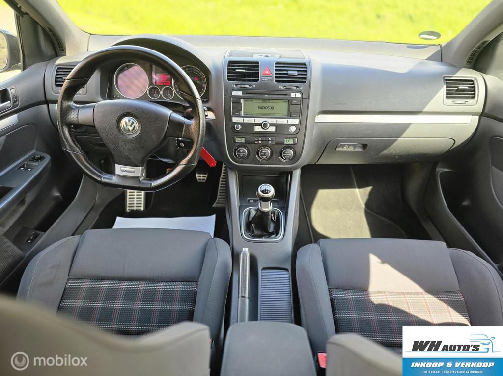 Volkswagen Golf 2.0 TFSI GTI, Gebruikt, 4 cilinders, Zwart, Origineel Nederlands