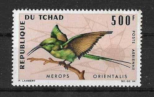 Tsjaad Michel 165 postfris VOGELS, Ophalen of Verzenden, Overige landen, Postfris