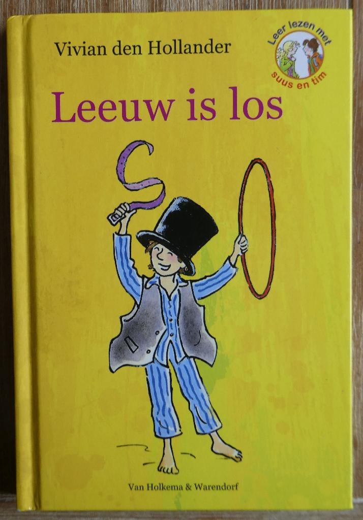 Leeuw is los - AVI M4 - Groep 4 - Vivian den Hollander, Boeken, Kinderboeken | Jeugd | onder 10 jaar, Zo goed als nieuw, Fictie algemeen