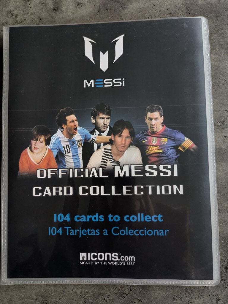 2013 Icon's Official  Collection Lionel Messi COMPLETE SET, Verzenden, Zo goed als nieuw, Meerdere plaatjes