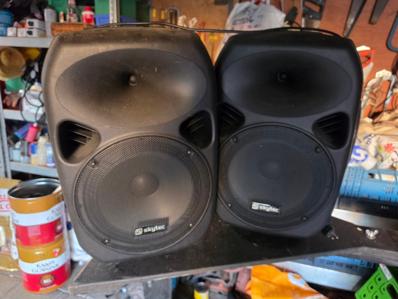 Skytec SPS 122 Party Speaker Set - Gebruikt, Gebruikt, AUX-ingang, Party speaker, Ophalen