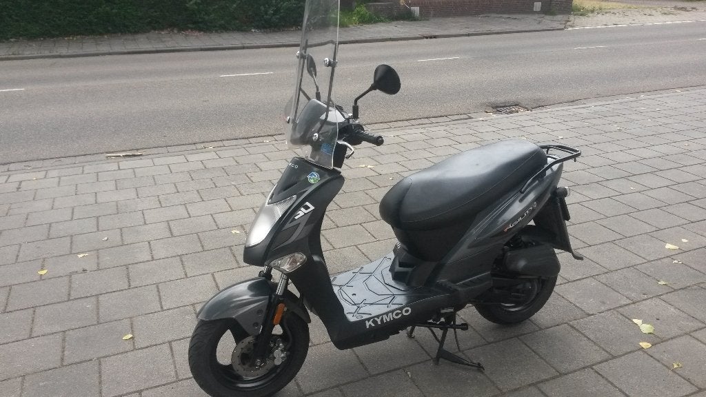 kymco agility 2013, blauw kenteken, Fietsen en Brommers, Snorfietsen en Snorscooters, Gebruikt, Kymco, Ophalen of Verzenden, Benzine