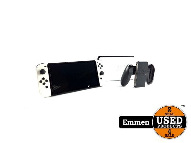 Nintendo Switch Oled, Wit/White, Incl. Accessoires | Netjes, Spelcomputers en Games, Nintendo, Zo goed als nieuw, Support@nintendo.com