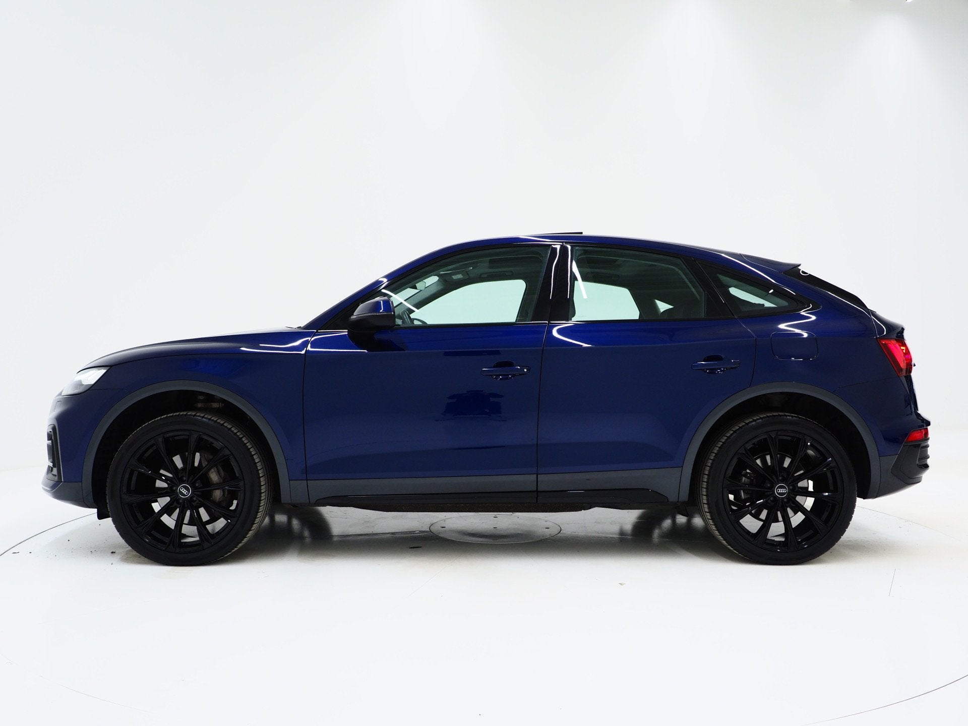 Audi Q5 Sportback 50 TFSI e Full Black | Panoramadak | Trekh, Auto's, Automaat, Gebruikt, Zwart, 4 cilinders