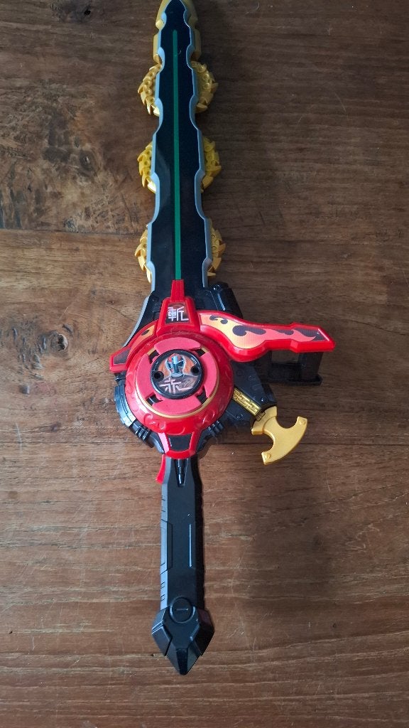 Power Ranger zwaard met geluid, Kinderen en Baby's, Speelgoed | Actiefiguren, Gebruikt, Ophalen